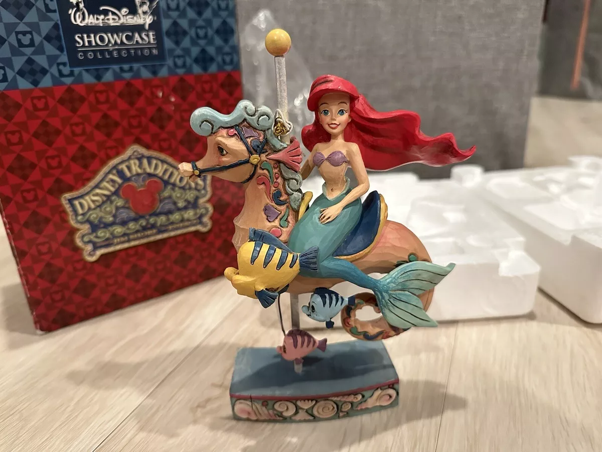 Jim Shore Disney Traditions 4011742 Ariel Carousel 