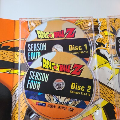 Dragon Ball Z - Season 4 (DVD, 2009, Complete 6-Disc Set