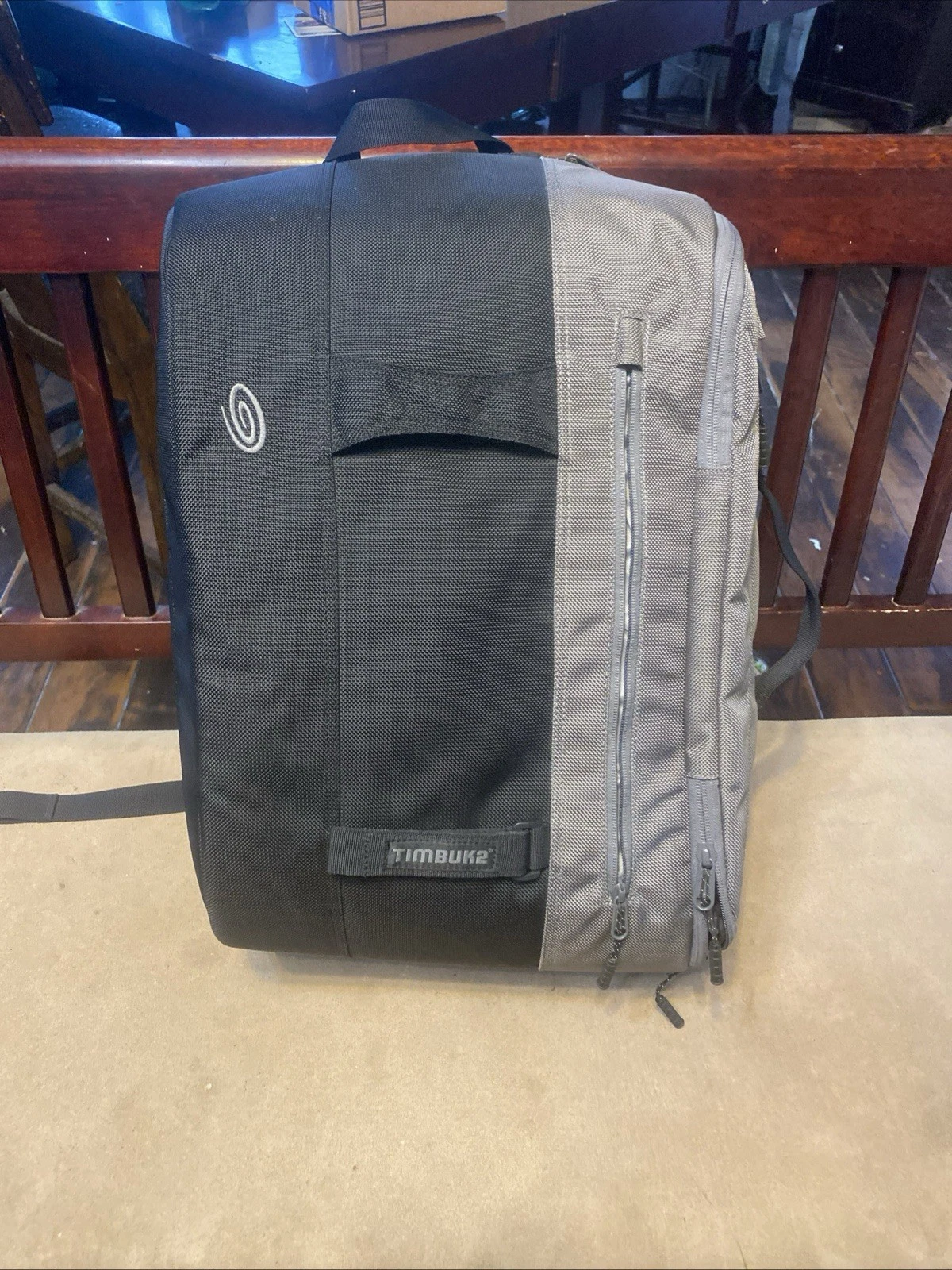 Timbuk2 Backpack Black Padded Compartments Photo