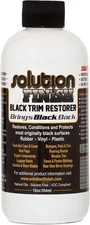 Black Plastic & Vinyl Trim Restorer - Use for Car and Truck Detailing, No Wet Lo