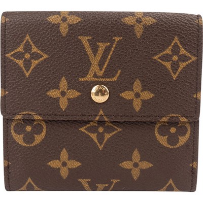 Louis Vuitton Monogram Canvas Elise Wallet Portemonnaie Geldbörse