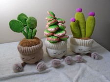Greenhouse by RUSS / Potted Plant Flowers Plush Set 3-Pack -OpenBox