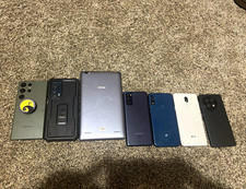 Mixed Brands Mixed Lot 6 Cell Phones Tablet Samsung LG Wopad Parts/Repair