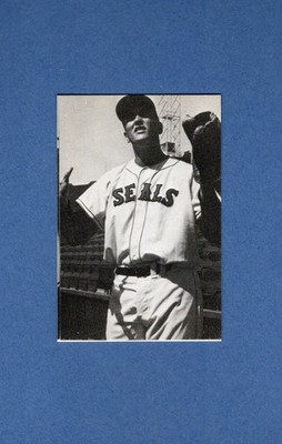 1957 PCL Popcorn: #52 HAL GROTE, San Francisco Seals | circa 1972 Ed Broder c