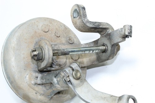 1986 Honda FourTrax 125 TRX125 2x4 LEFT FRONT BRAKE DRUM ASSEMBLY D21 - Foto 7 di 7