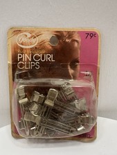VINTAGE NEW 1972 Goody 5812 Pin Curl Clips Rust Resistance 14 Pack