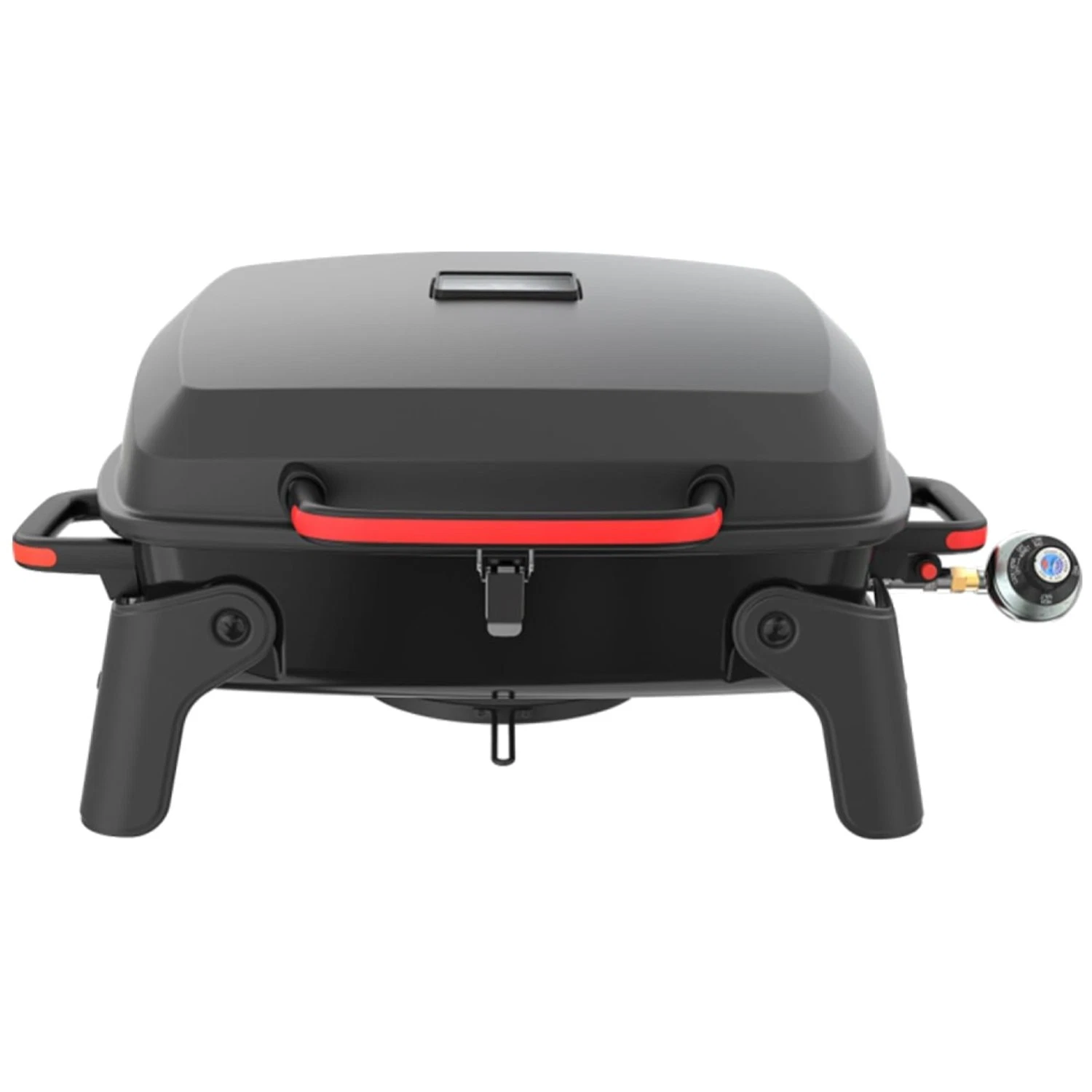 Compact Stainless Steel Propane Grill for Outdoor Cooking