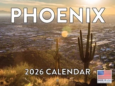 Phoenix AZ Calendar 2026 Monthly