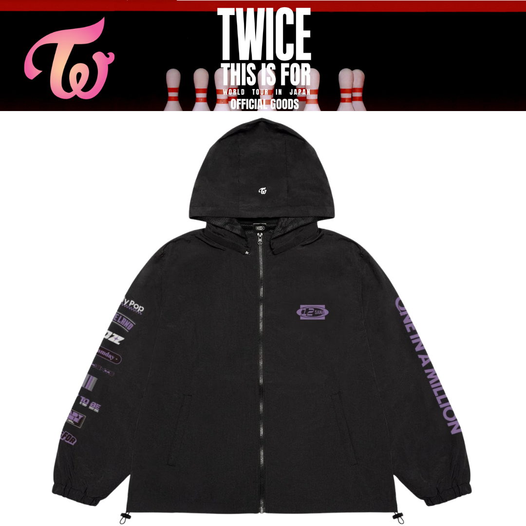 TWICE THIS IS FOR WORLD TOUR IN JAPAN MUFG STADIUM WINDBREAKER