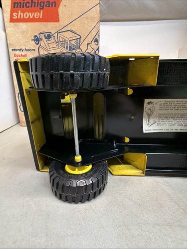 1968-1970 Nylint Michigan Shovel Crane #2201 + Original Box - Afbeelding 14 van 24