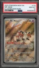 Pokemon Mr. Mime 151 MEW EN Illustration Rare #179 PSA 10 Gem Mint