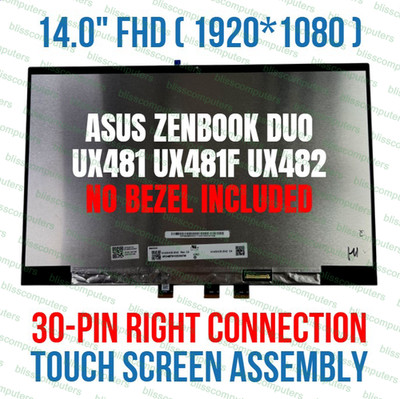 ASUS ZenBook Pro Duo UX482 Second Panel LED