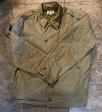 Vintage Us Army Officers Field Jacket Large Full Zip Mil-Tec Vietnam Era 70s