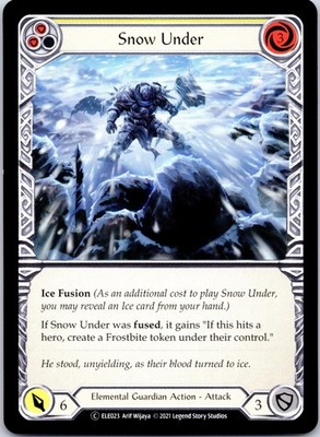 FAB - Snow Under (Yellow) - ELE023 - Unlimited Edition Normal - LP