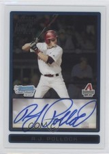 2009 Bowman Draft Prospects Chrome AJ Pollock #BDPP82 Auto 2u8