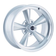 Ridler 675 Rim 17x8 5x120.65 Offset 0 Silver Wmachined Lip Quantity Of 1