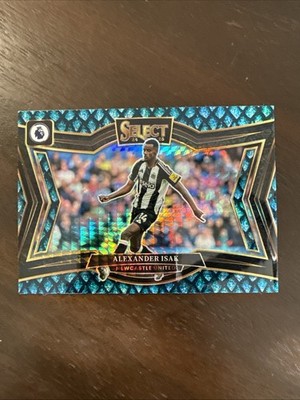 2024-25 Panini Select EPL Alexander Isak SSP Dragon Scale /48 Sweden Liverpool