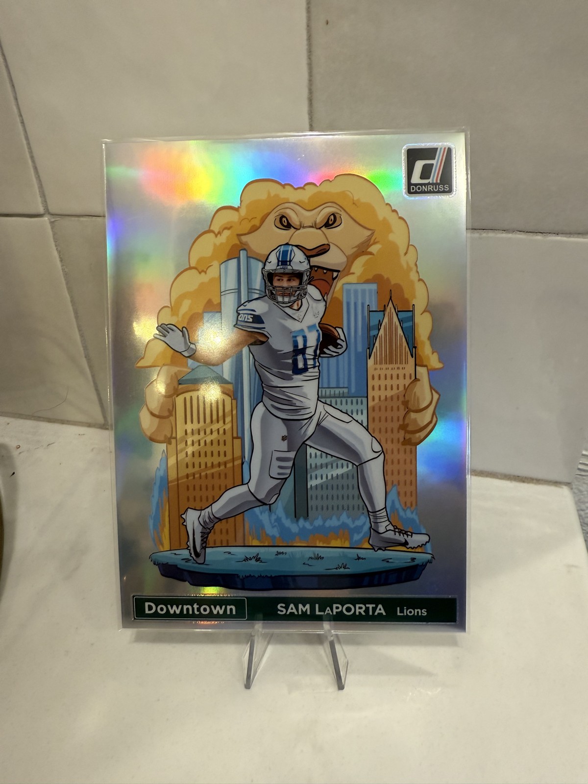 2024 Panini Donruss - Downtown! Sam LaPorta #6 Oversized