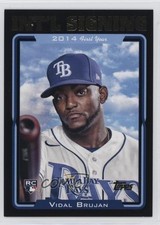 2022 Topps Archives 2005 Topps Draft Picks Black 82/99 Vidal Brujan #332 0t0b