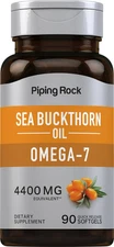 Sea Buckthorn Oil Capsules 4400Mg | 90 Softgels | Sea Buckthorn Berry Extract | 