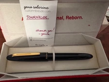 Esterbrook-Estie Ebony Pen-Ebony w/Gold Trim-Journaler nib