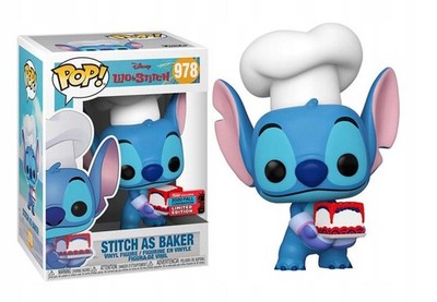 Funko Pop 978 Stitch als Bcker Disney Lilo  Stitch 2020 Fall Convention
