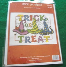 Imaginating NEW Counted Cross Stitch Kit TRICK OR TREAT Halloween