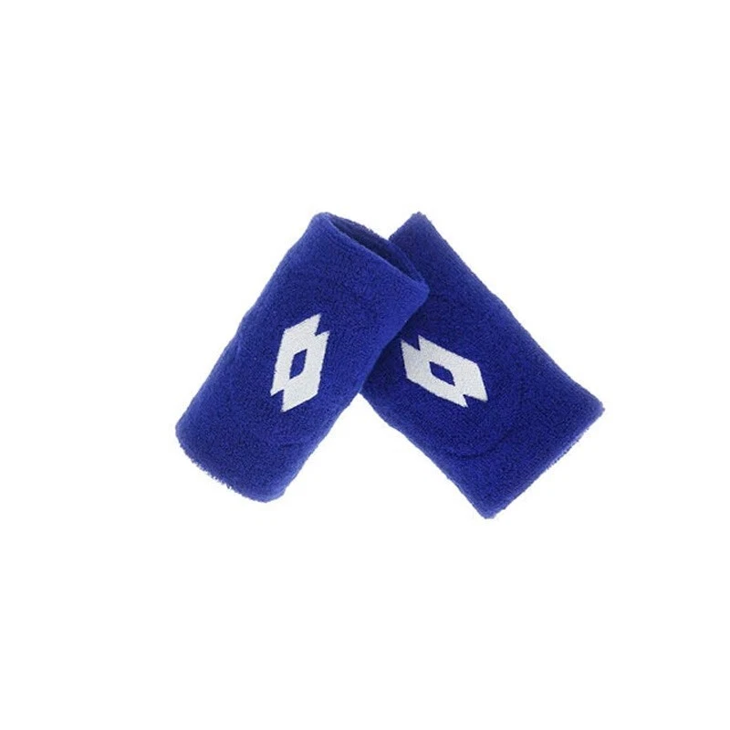 New Lotto Doublewide Wristbands Large SWEATBANDS Wristband Tennis Royal Gem