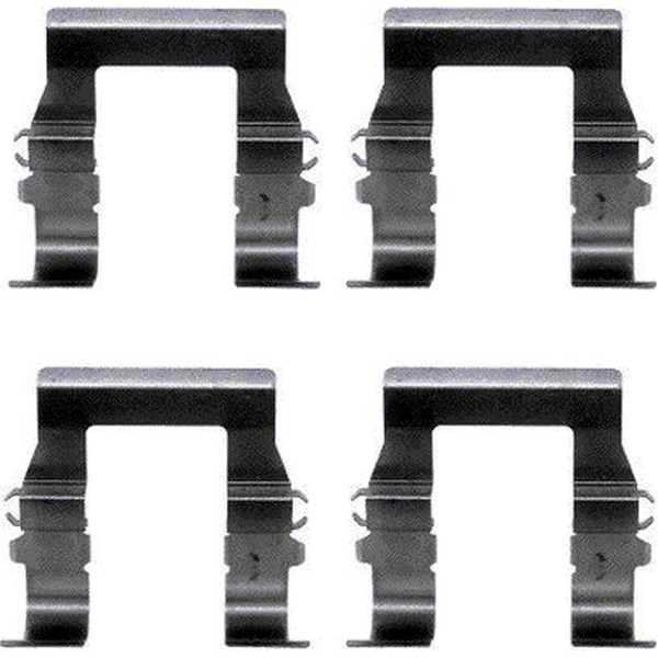 ZubehöRsatz Scheibenbremsbelag 4 Tlg. Hella FüR U.A. Mitsubishi Pajero-image