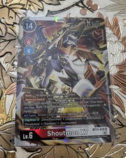 Digimon Card Game Shoutmon-X7 BT11-019 SR Dimensional Phase