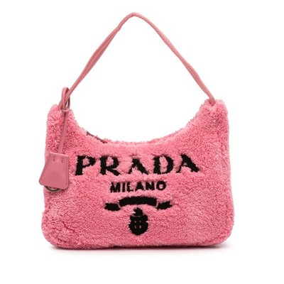 Prada Mini Terry Re Edition 2000  | Pre-Loved | Rosa | Echtheitsgeprüft
