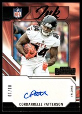 2023 Panini Contenders #INK-CP Cordarrelle Patterson NFL Ink Auto #/10