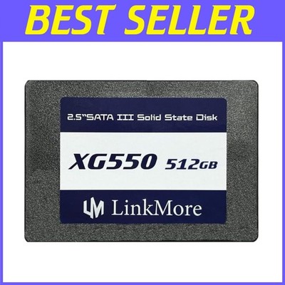 High Performance XG550 512GB Internal SSD 2.5'' SATA III=