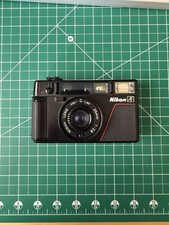 Nikon L35AF L35 AF Pikaichi 35mm Point & Shoot Film Camera Read Description