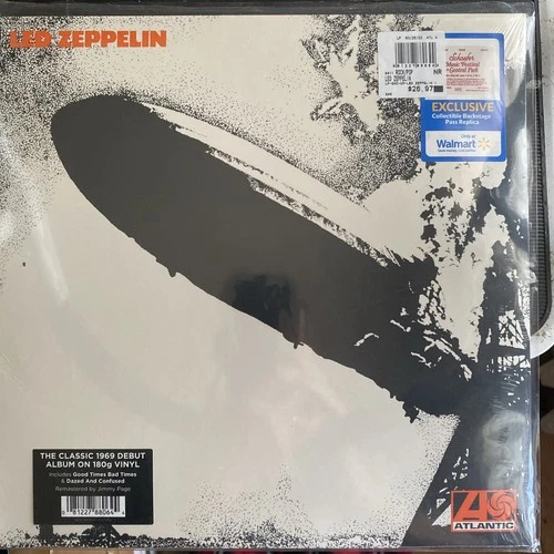 NEW Led Zeppelin 1 S/T Debut LP 180-Gram Vinyl Record (R1-535224) Self Titled