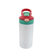 Insulated Kids Stainless Steel Sippy Cup Tumbler 12-Oz - Red-Green