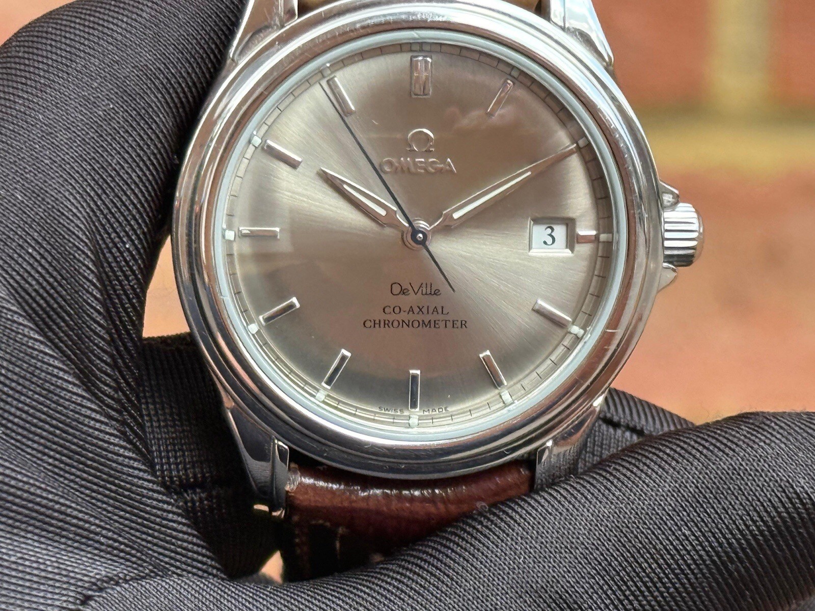 OMEGA De Ville Co-Axial 4831.40.31 37mm SS Gray Dial Automatic Watch