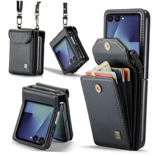 ASAPDOS Crossbody Case Compatible with Samsung Galaxy Z Flip For Z Flip 7 Black