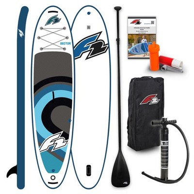 F2  SUP Stand Up Paddle Board Sector SMU 350cm 11,5 Blau
