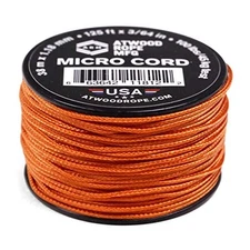 Atwood Rope MFG Tactical Micro Utility Cord 1.18mm X 125ft (Burnt Orange)