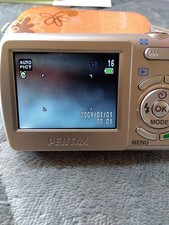 Pentax Optio E70 10MP Compact Digital Camera 3x Zoom Electronic Image Stabilizer