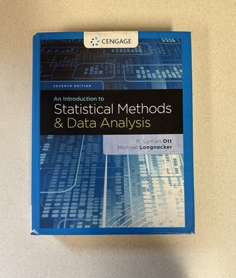 Cengage An Introduction to Statistical Methods & Data Analysis Seventh Edition