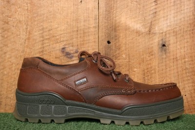 ECCO 'Track 25' Brown Leather Gore-Tex Low Boots EUR 43 | US 9-9.5