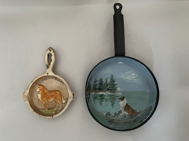 Miniature Pan Collie Artwork Set of 2