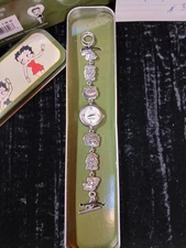 Betty Boop Fossil Watch Limited edition Silver Bracelet style #334/10000