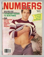 Numbers 1985 Eagle Studios, Malexpress 100pgs Vintage Gay Pinup Magazine M39431