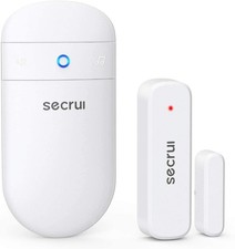 SECRUI Wireless Door Open Sensor Alarm Chime, 400ft Operating Range 52 Chimes