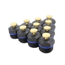 10Pcs Garden Misting Lawn Irrigation Sprinkler Head Misting Nozzle Spray System