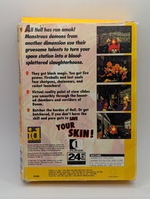 Doom Sega 32X W/ Original Box & Game Cart - No Manual - Authentic Tested