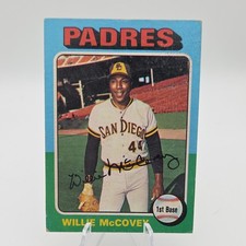 Topps 1975 Willie McCovey #450 Giants Legend Padres HOF